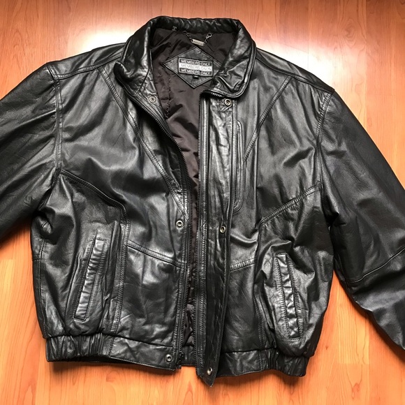 Member only genuine leather jacket - Picture 2 of 5
